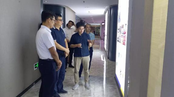 江西赣江新区一行领导到TOP1体育加速器考察调研